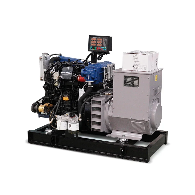 [Marine Use] CCS Certified 75Kva High Quality Fish Boat Use d i e s e l generator by Cumins 6BT5.9-GM83 60kw Saltwater Cooling