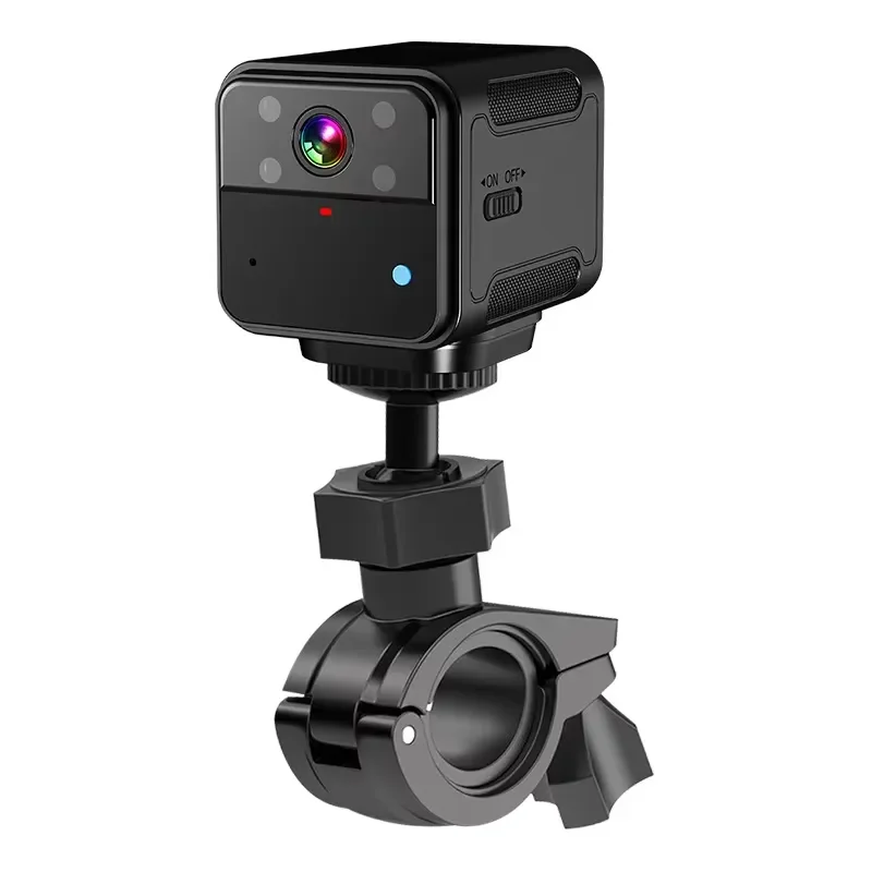 1080P HD Motorcycle Helmet Camera Waterproof Bike Sports DV Recorder with WiFi Support TF Card for Cycling Driving Video