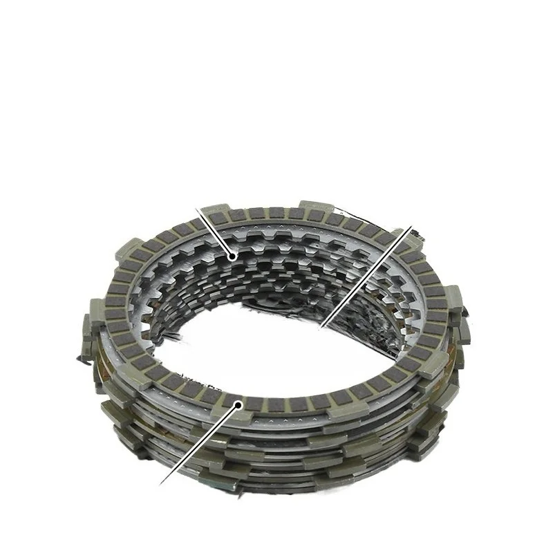 Motorcycle Sliding Clutch Assembly Active Plate Driven Plate Wooden  Suitable for CFMOTO800NK 800-7