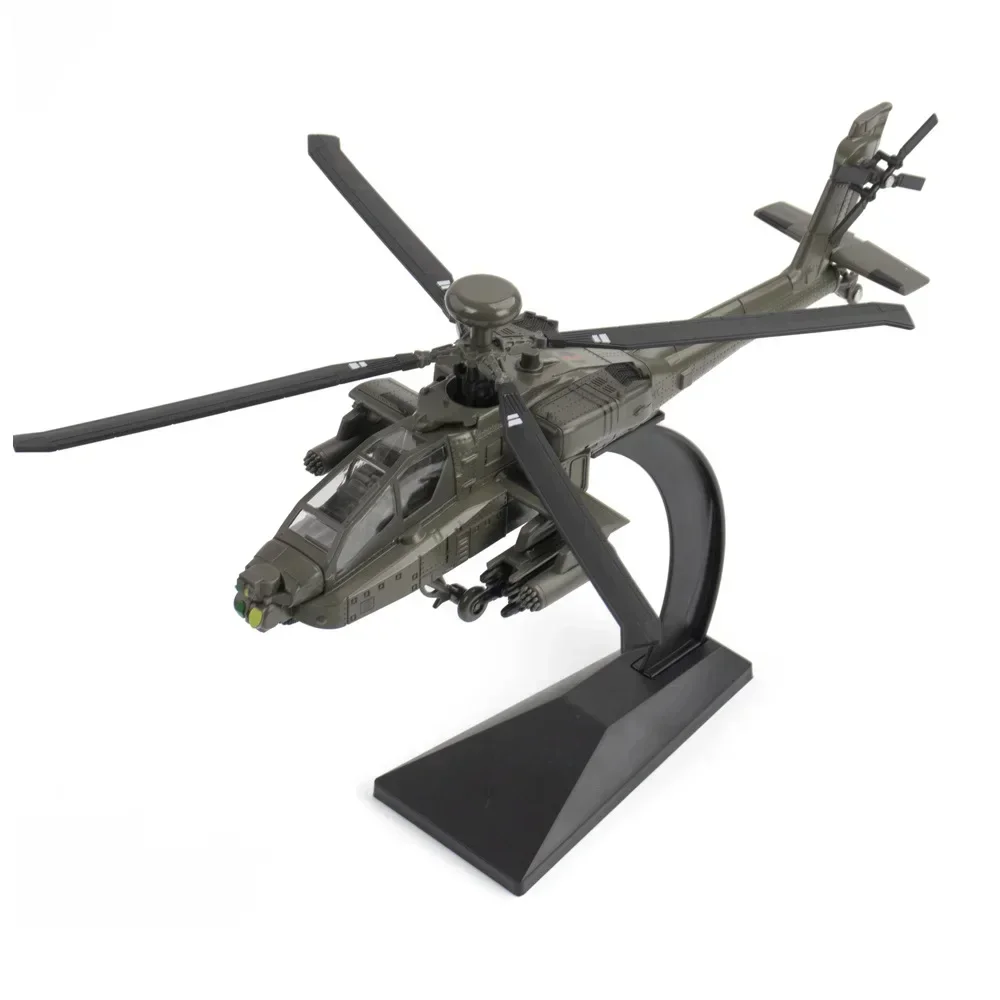 Apache armed alloy helicopter model Display Ornaments Gifts Collection A560