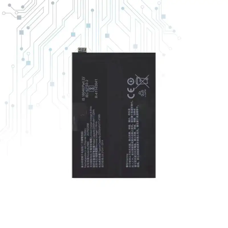 بطارية هاتف محمول 4500 مللي أمبير لهاتف اوبو رينو 5 6 برو بلس 5G متينة BLP825 #2