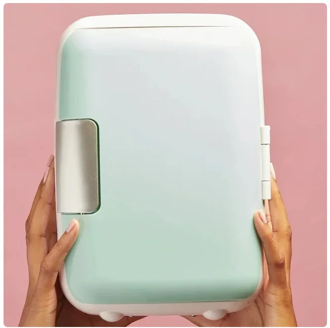 COOL, Skincare Beauty Fridge with Warming Function, Green