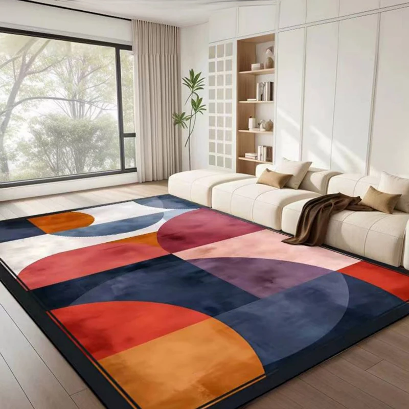 

Ins Modern Minimalist Carpet Large Area Living Room Sofa Rug Home Bedroom Room Bedside Carpets Decoration Cloakroom Dresser Rugs