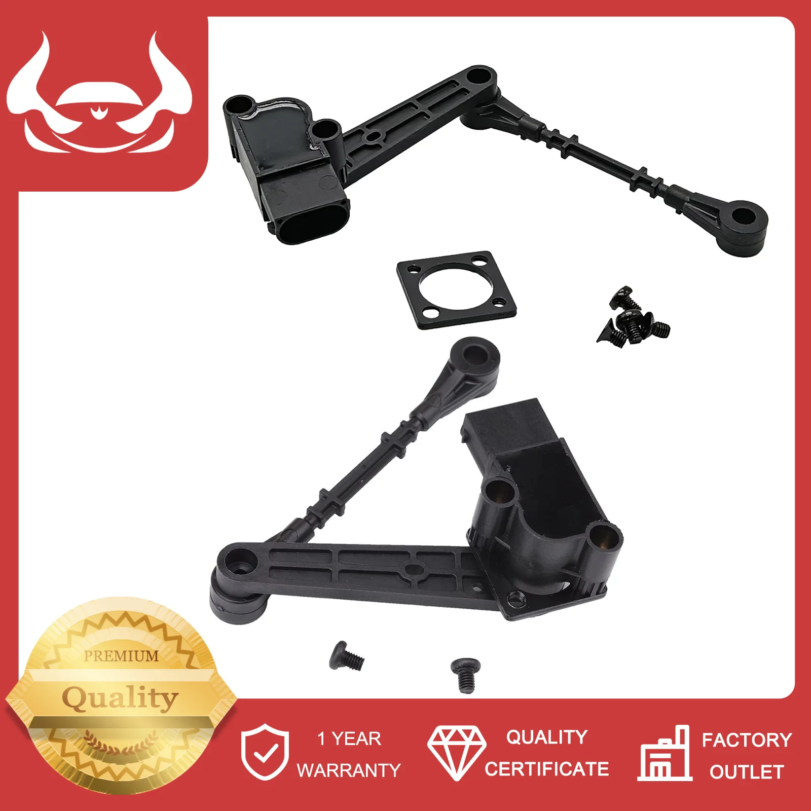 

Left/Right Rear Ride Height Sensor LR020159 LR020161 RQH500040 RQH500042 For Land Rover Discovery 3 & Range Rover Sport