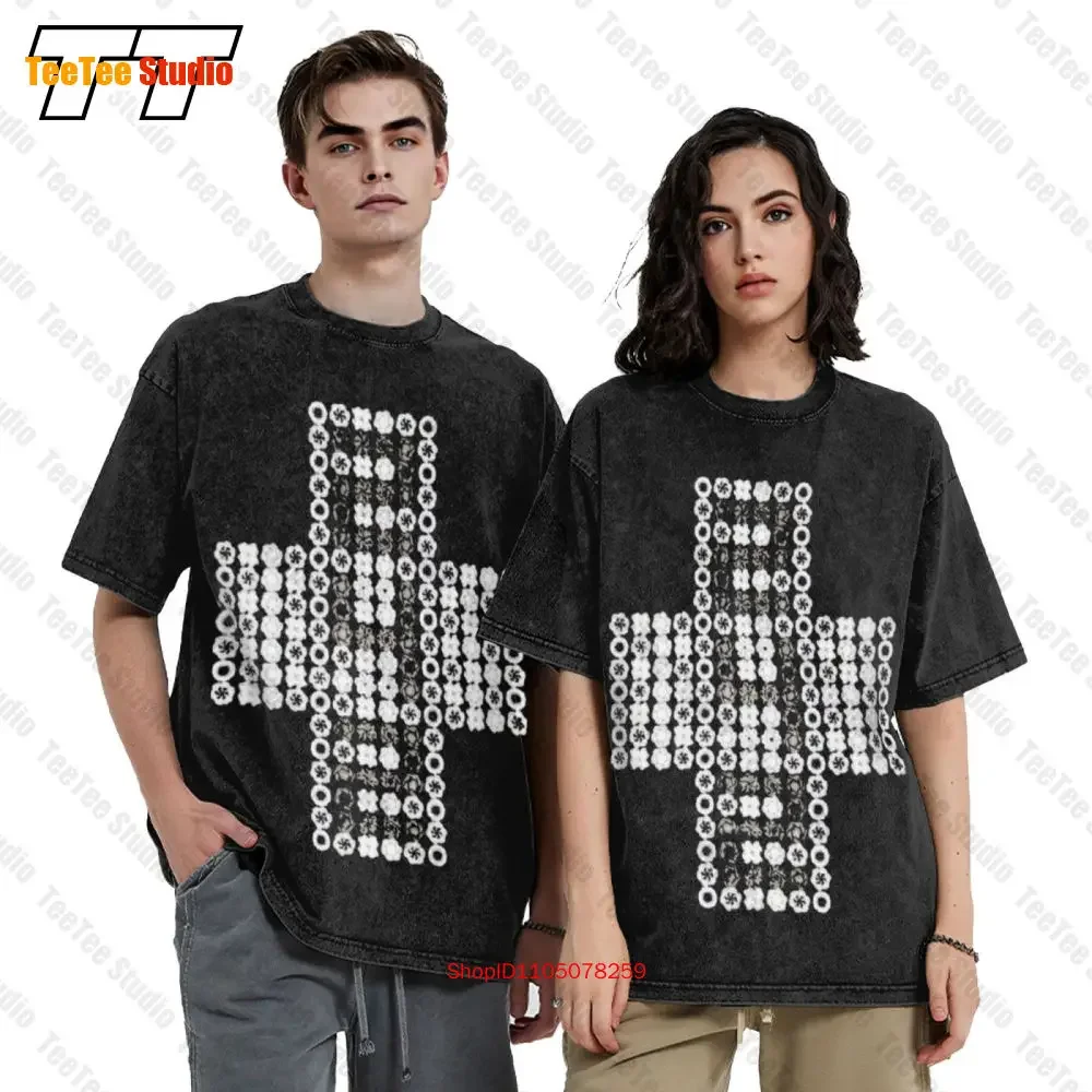 Front 242 Größe Ebm Skinny Puppy Fla Vac Covenant Dark Electro Daf Vintage Oversized T-Shirt VXR1