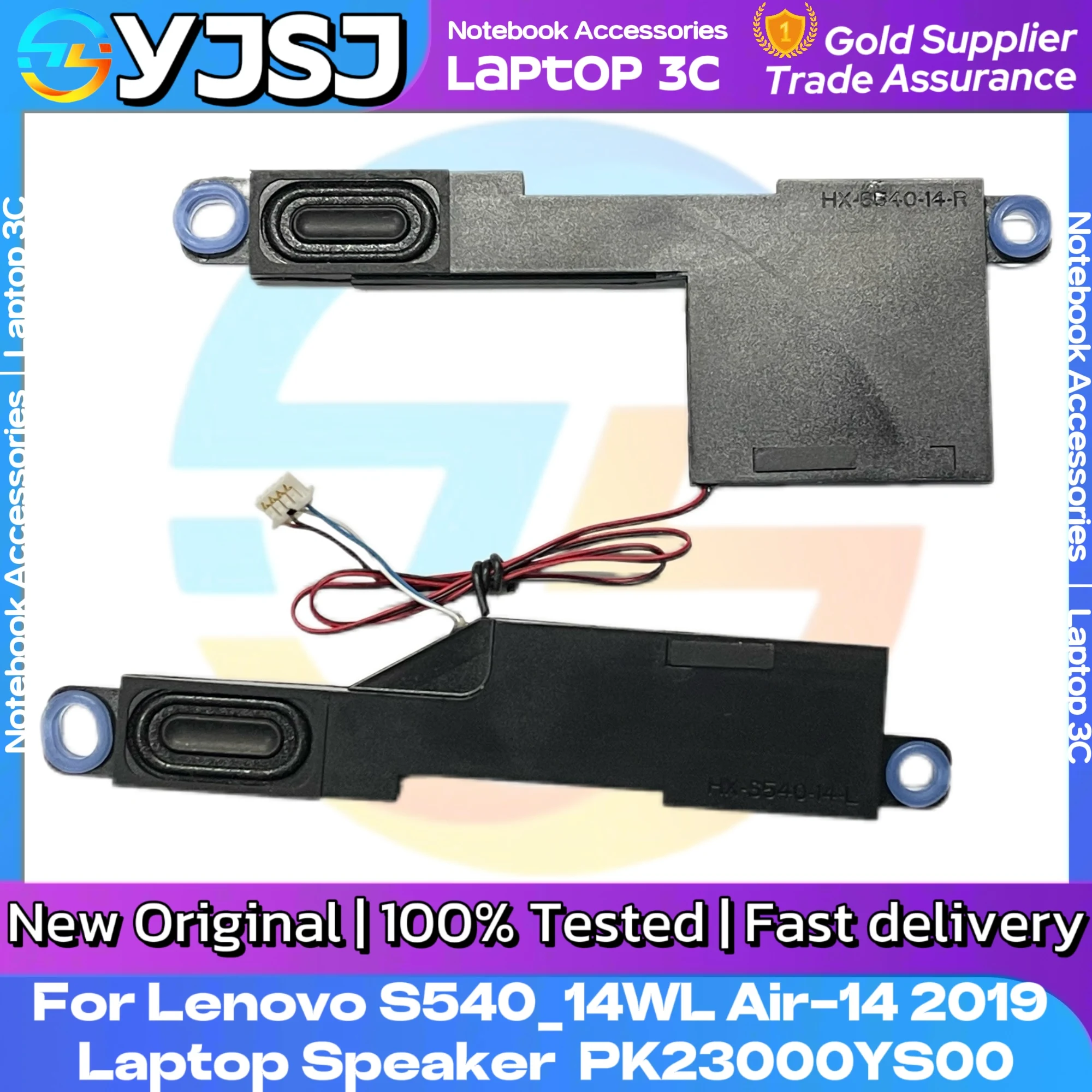 

NEW Original LAPTOP SPEAKER For Lenovo S540_14WL Air-14 2019 S540-14 Built In Speaker Left & Right Set PK23000YS00