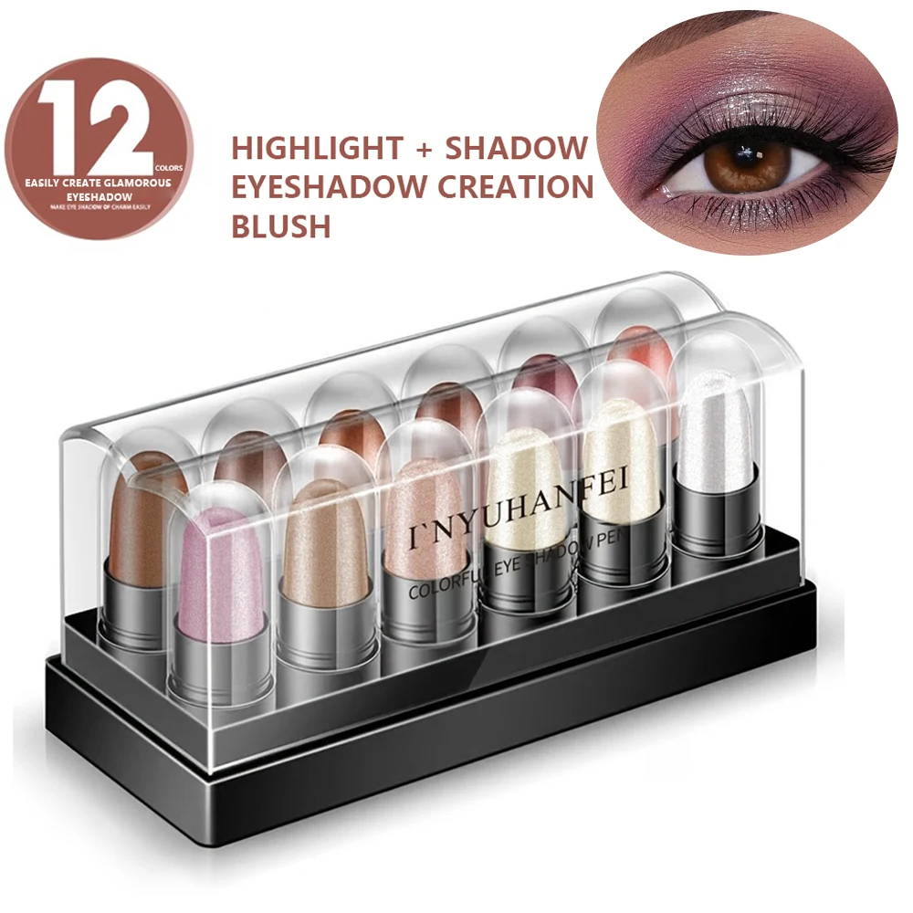 12 Colors/Set Glitt…