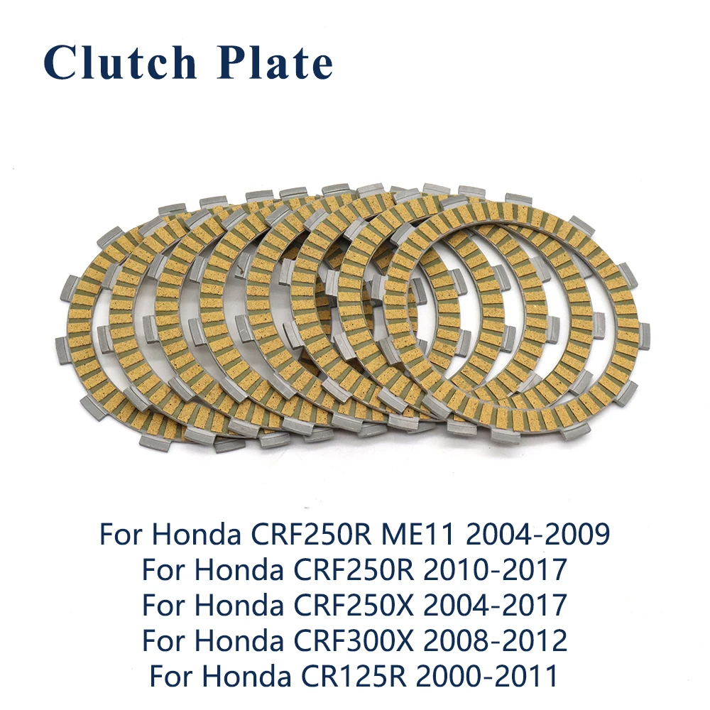 

For Honda CRF250R ME11 CRF 250R 250X 300X CR125R Motorcycle Clutch Friction Disc Clutch Plate Kit Accessories