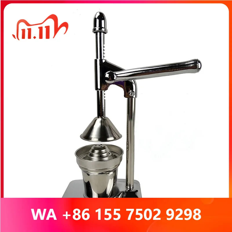 Professional Citrus Juir Manual Citrus Press And Orange Squeezer Stainless Steel Countertop Squeezer For Fresh Orange Jui