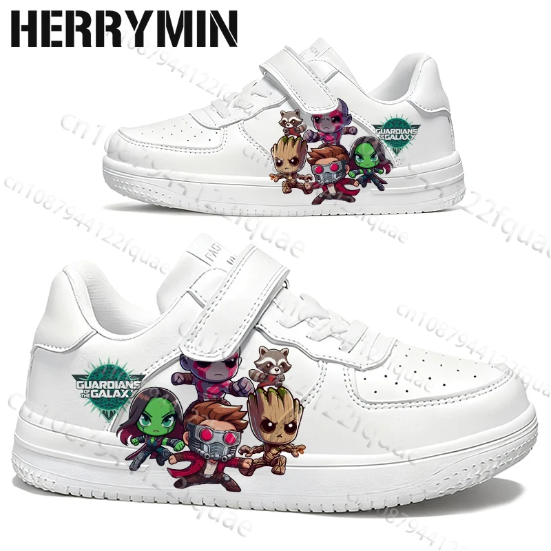 New Avengers Gamora Children Shoes Superhero Figure Creative Non-Slip Wear-Resistant Platform Comfortable Board Shoes Boys Girls