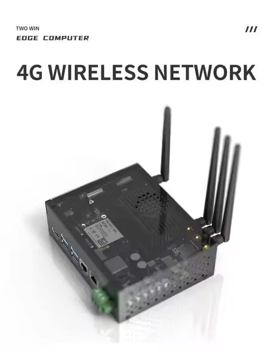 Nvidia Jeston Orin Nano 20TOPS 4GB 2*RJ45 POE Support Edge AI Computing Gateway 4G WIFI Optionen