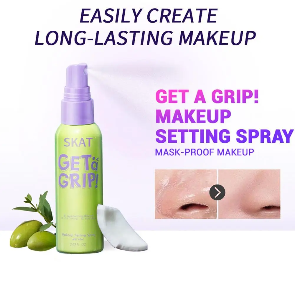 60ml Makeup Spray Face Primer Foundation Base Fixer Fix Lasting Waterproof Foundation Long Lasting Make Up Hydrate Spray Tool