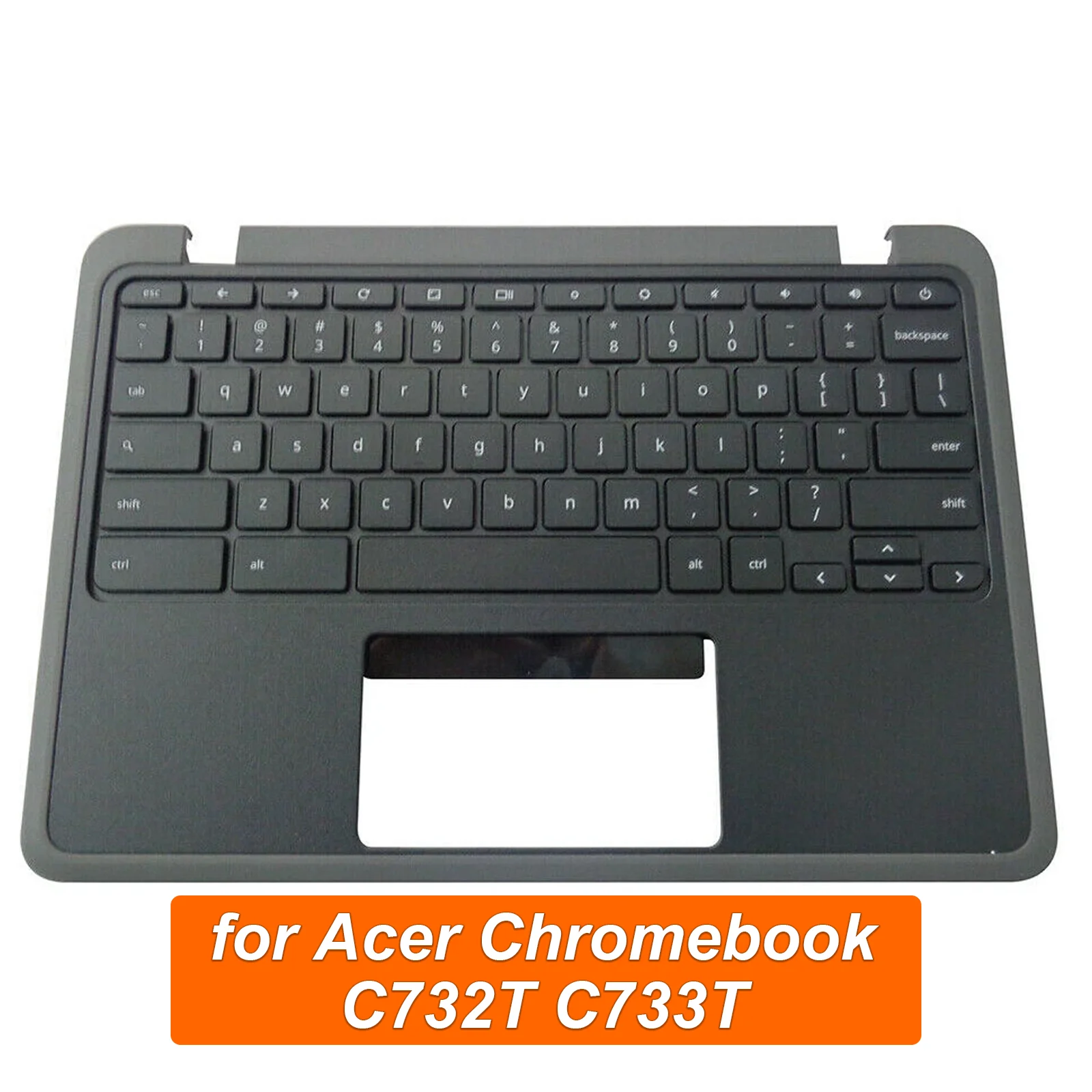 حافظة علوية من Palmrest مع لوحة مفاتيح أمريكية بديلة لجهاز Acer Chromebook 11 C732 C732T C733 C733T 6B.GUKN7.001 #1