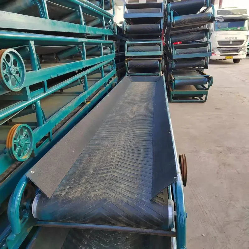 Farm Processing And Cattle Feed Conveying Equipment Customized 3M/4M/5M/6M/8M Length Conveyor Belt