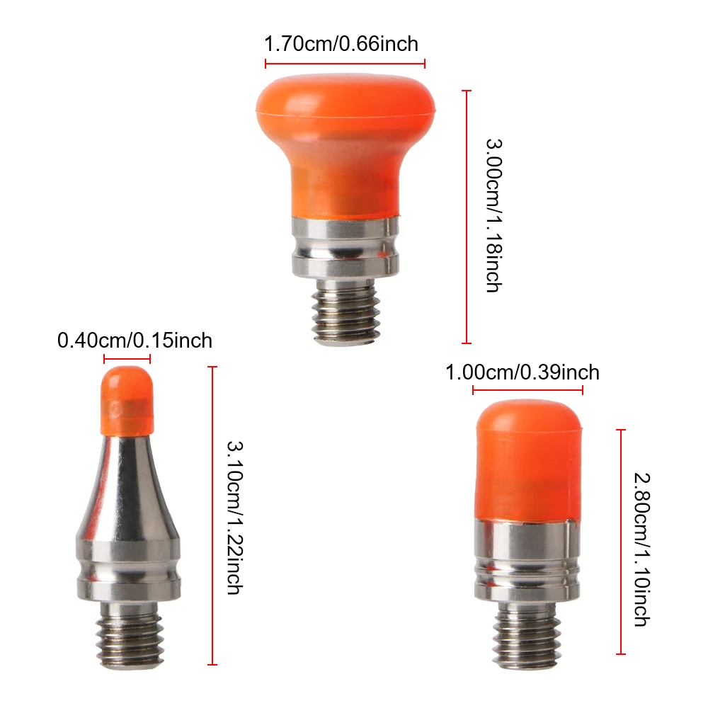 Universal Dent knock head Paintless Car Dents Removal Tools Car Body Dent Repair Hammer Replacement Head M8 thread diameter 3pcs