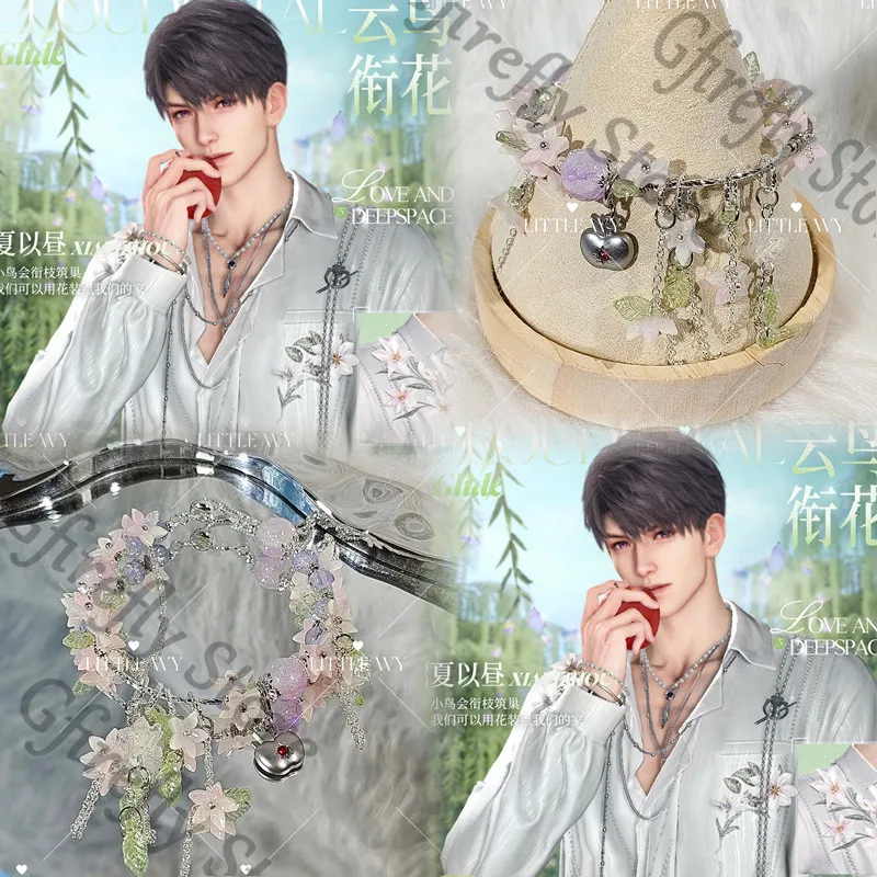 

Hand Chain Craft Anime Love and Deepspace Bangle Caleb Bracelet Exquisite SouvenirCosplay Decorate Ambitus Birthday Gift