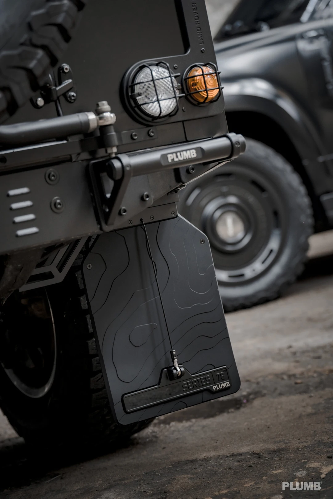 TLF PLUMB Serie 76 per GUARDS MUD Materiale Alluminio/nylon per De 90/110/130