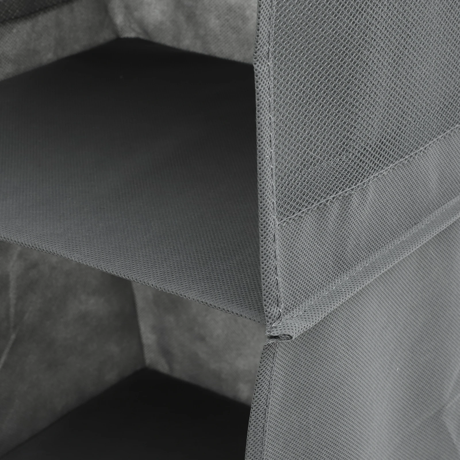 

Wardrobe Closet 5 Layers 8 Pockets Non woven Fabric Hanging Closet ganizer Gray Foldable Storage Bags Clothes