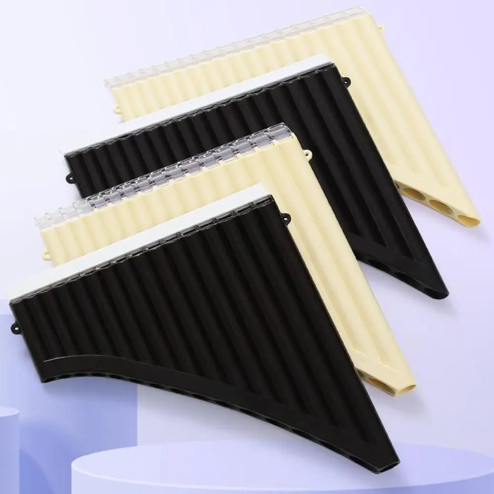 Anfängerfreundliche 18-Pfeifen-C-Dur-Panflöte, tragbares ergonomisches Blasinstrument, leicht zu erlernen, professionelle Panflöte für Volksmusik – Detail 10