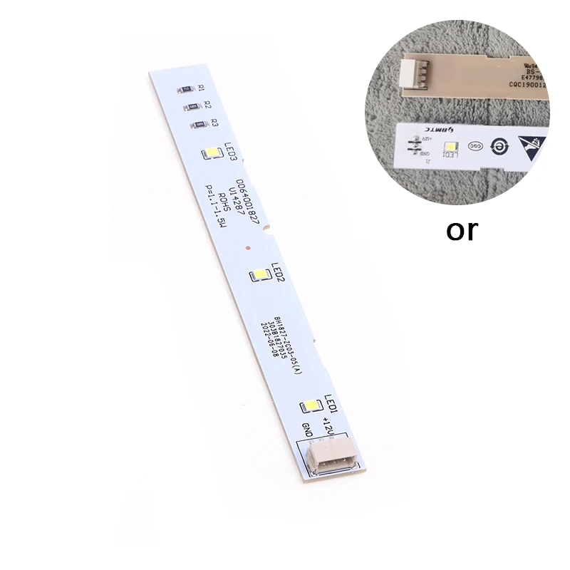 Fridge Parts Accessories For BCD-575WDBI 0064001827 Front-door Freezer Refrigerator LED Lamp Backlight Bar Strip