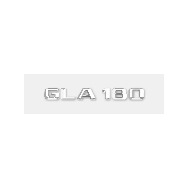 GLA35 GLA45 GLA180 GLA200 GLA250 رسالة سيارة ملصق لمرسيدس بنز GLA فئة تجديد التمهيد الخلفي شعار الجذع الإزاحة التسمية