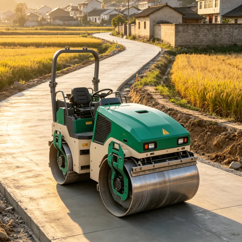 Multi-Purpose Economical Road Rollers Sale 4Kw Diesel Ride on Road Roller Double Drum Pedestrian Roller for Sale