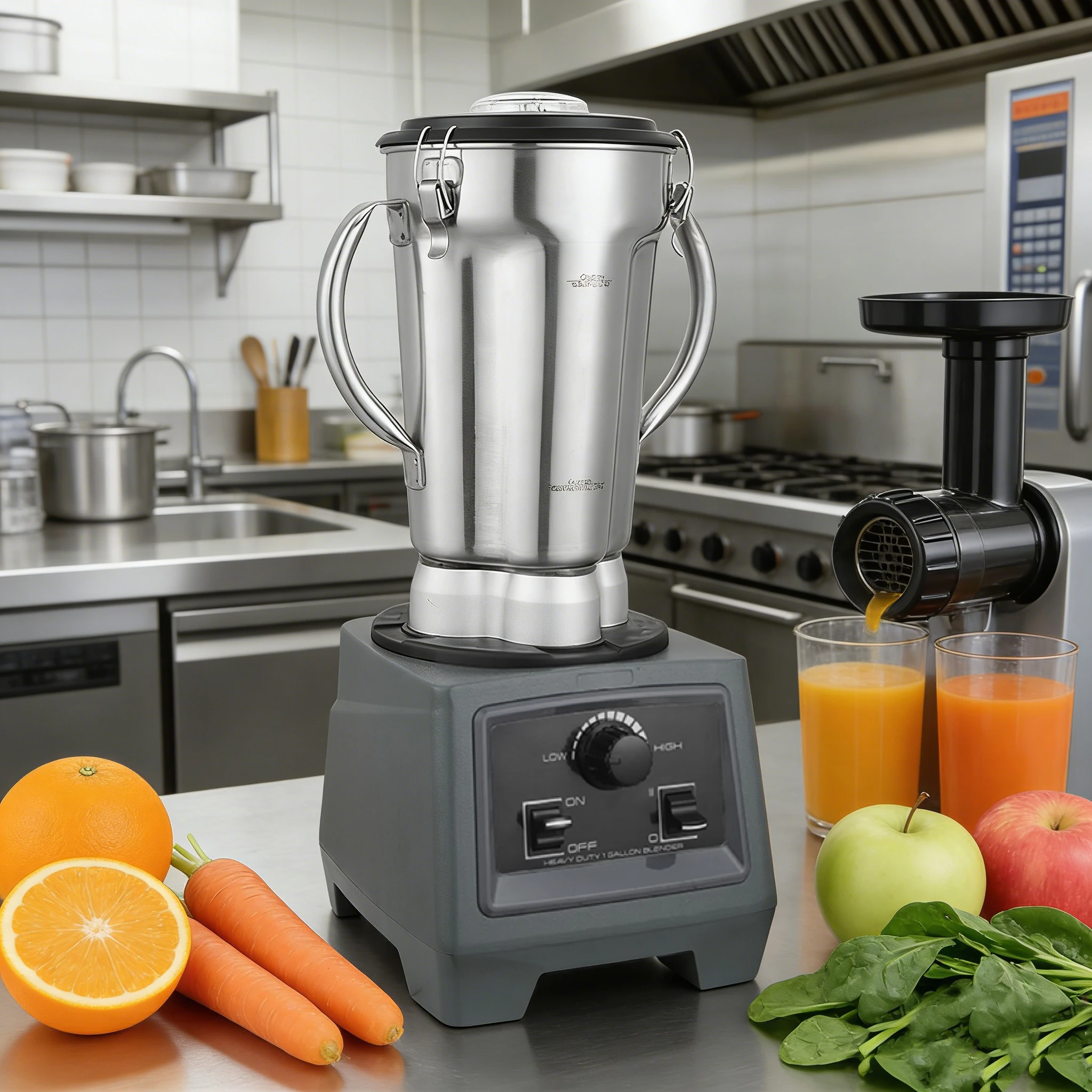 Manual Control Heavy Duty Blender 4L 304 Stainless Steel Commercial Blender 3200W CB-15M