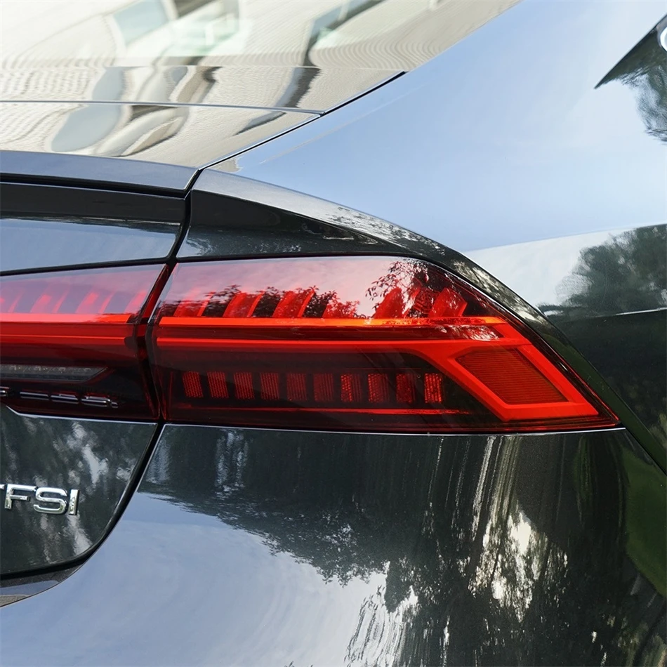 For Audi A7 2019 2020 2021 2022 2023 2024 2025 Car Gadgets Replacement Car Lights Shell Rear Position Light Car Taillight Cover