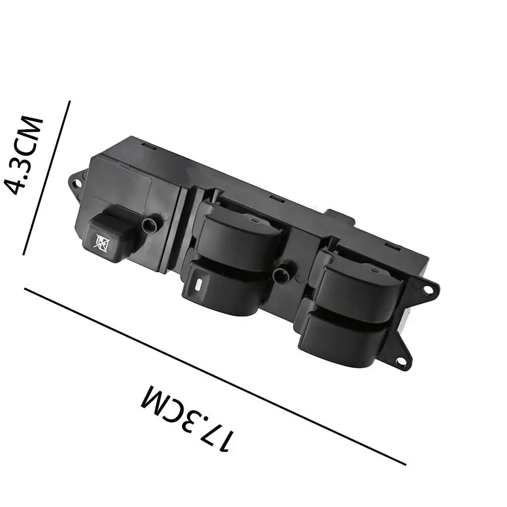 For Mitsubishi L200 1996-2007 Power Window Control Switch, OE MR732119 Electric Glass Lifter Button Auto Accessory