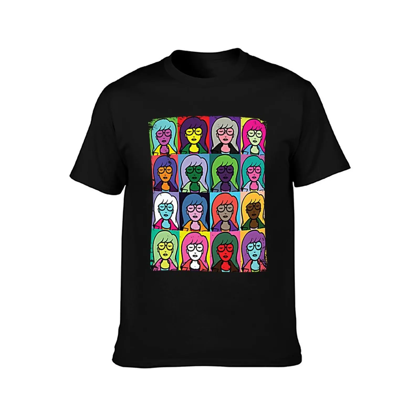 Daria Warhol T-Shirt shirts graphic tee anime clothes plus size tops men t shirts