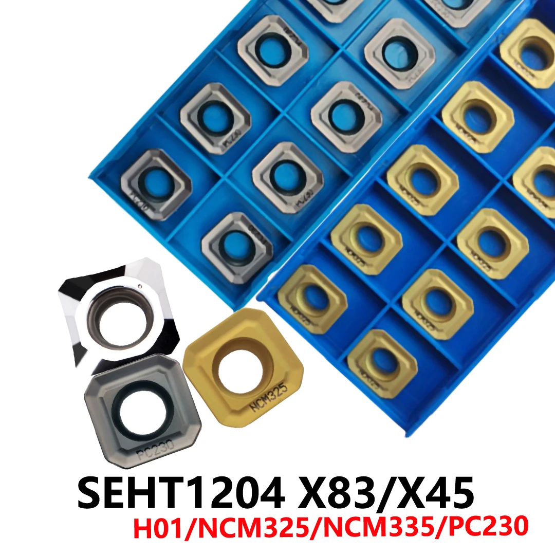 

Original SEHT SEHT1204 AFFN AFSN SEHT1204AFFN-X83 H01 SEHT1204AFSN X45 NCM325 NCM335 PC230 Carbide Inserts For CNC Tools Holder
