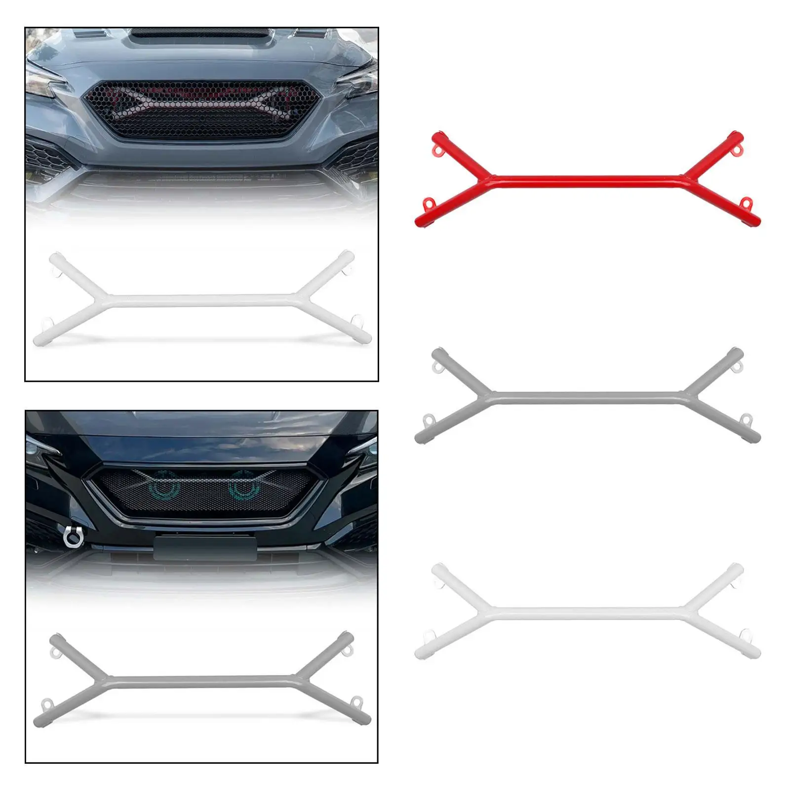 Front Brace Bar High Reliability Replacement Easy Installation Aluminum Alloy Auto Spare Part for Subaru WRX Vb My22+ 2022+