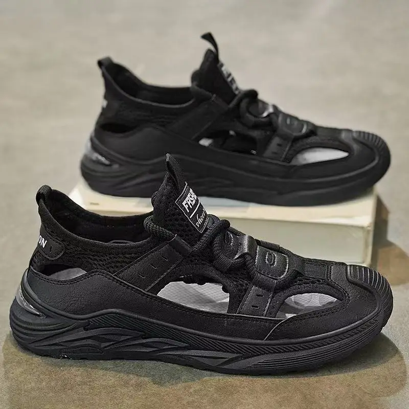 

2025 модные мужские сандалии, спортивная обувь для пешего туризма и велоспорта, пляжные летние прогулочные сандалии, ультра мягкая дышащая садовая обувь из ЭВА ​ ​