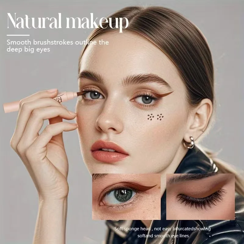2-in-1 Freckle Eyeliner Stamp  - Waterproof Liquid Eyeliner Pen 评论和价格
