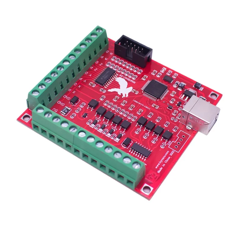 MACH3 CNC USB 100Khz Breakout Board 4 Axis Interface Driver Motion Controller CNC USB MACH3 100Khz Breakout Board 4 Axis In