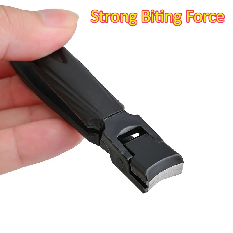 Cortauñas abierto grande, cortaúñas con borde afilado, cortaúñas de acero inoxidable para manicura y pedicura