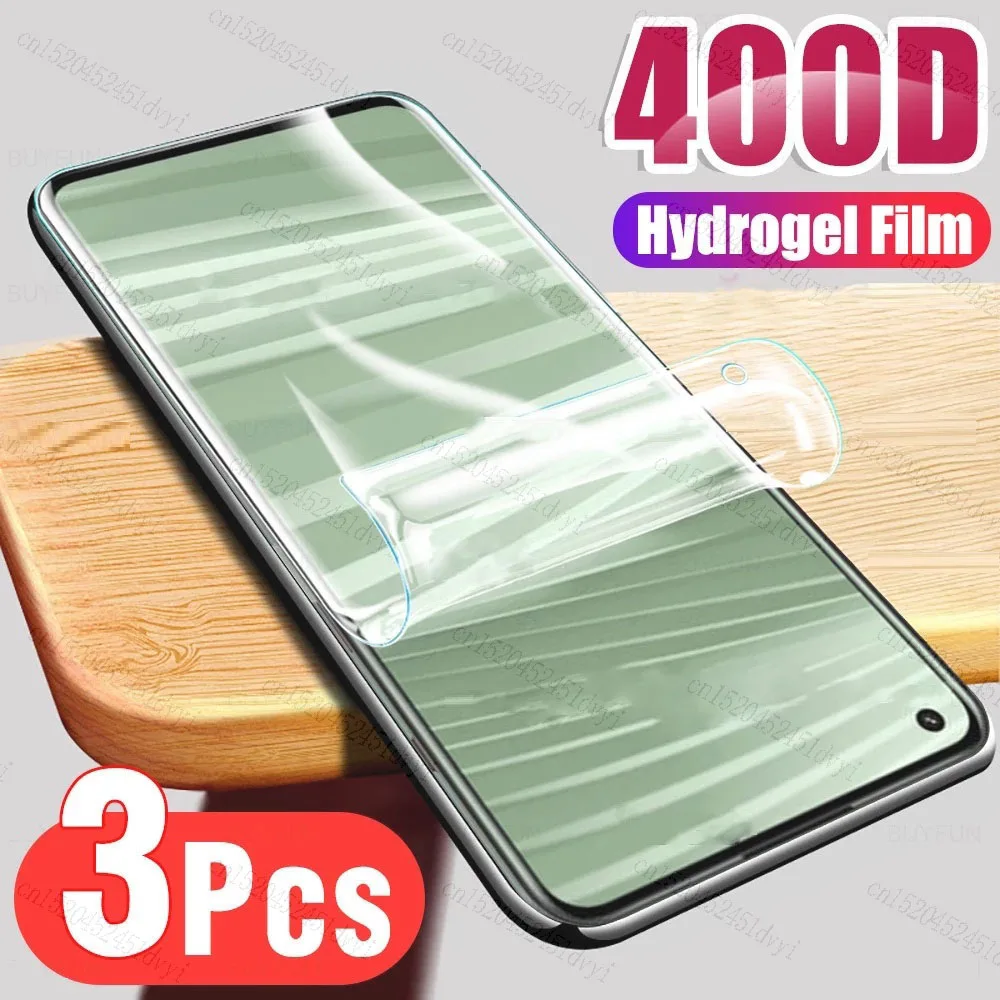 3 Stücke Hydrogel Film Für Realme GT Neo 2 3 3T Q3 Q3T Q5 Q5i Displayschutzfolie Narzo 30 30A 50 50i 50A Pro Prime
