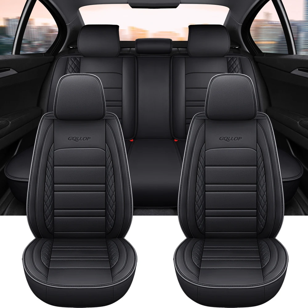 Full Coverage Pu Leather Car Seat Covers for Bmw 3 Series E21 E30 E36 E46 E90 E91 E92 I3 Car Accessories