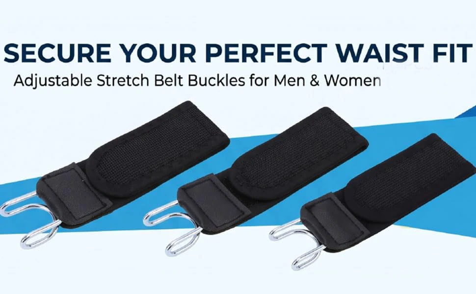 Unisex-Gürtel ohne Schnalle, elastischer Gürtel, unsichtbare Seite, kein Schnallengürtel mit Metallhaken, verstellbarer Bund, schnallenfreie Gürtel für den Alltag – Detail 1