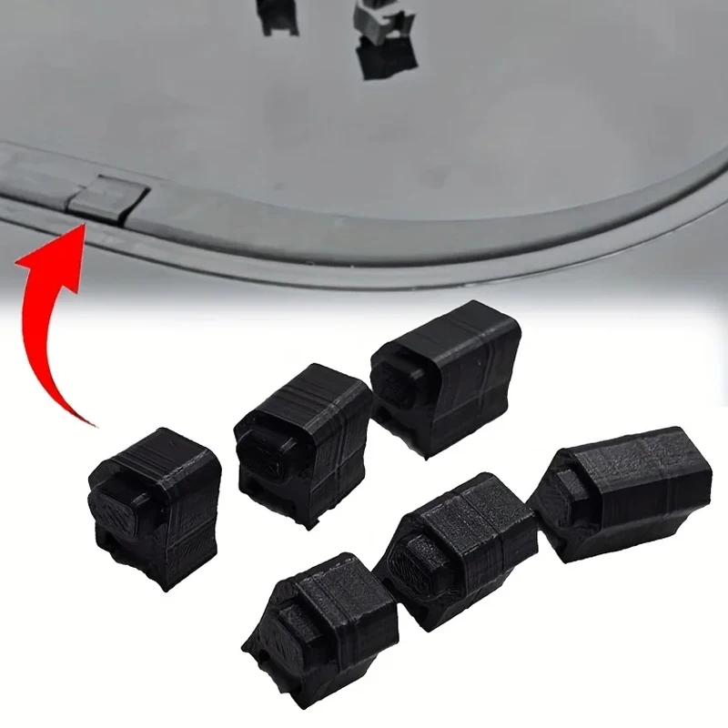 6Pcs Car Sunroof Seal Repair Kits 32342701 for Volvo SPA XC90 XC60 V60 V90 Replacement Sunroof Seal Gap Filler Auto Accessories