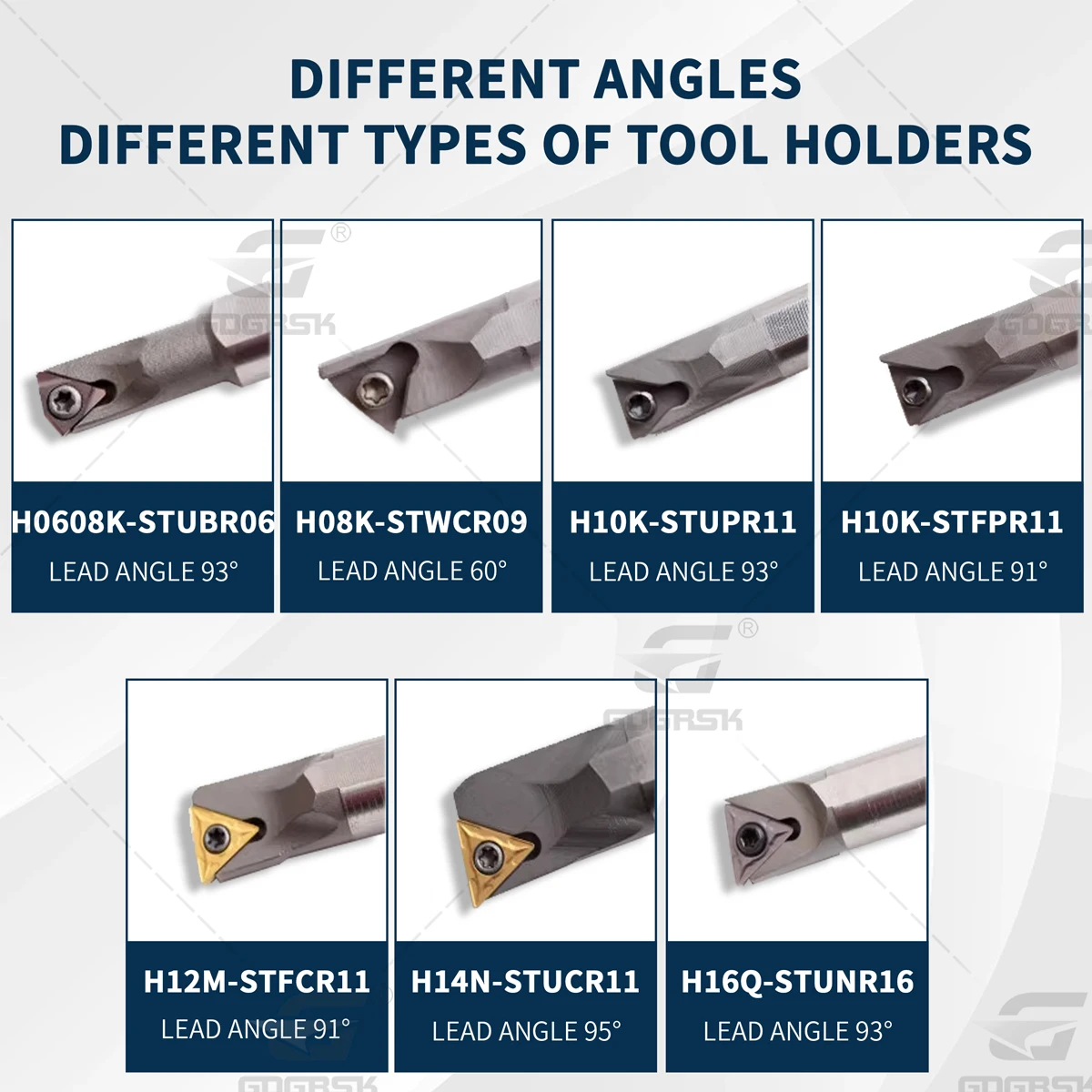 Shockproof And Seismic Resistant High Speed Steel Internal Turning Tools Holder H08K-STFCR09 STUCR STUPR STFPR CNC Lathe Cutter