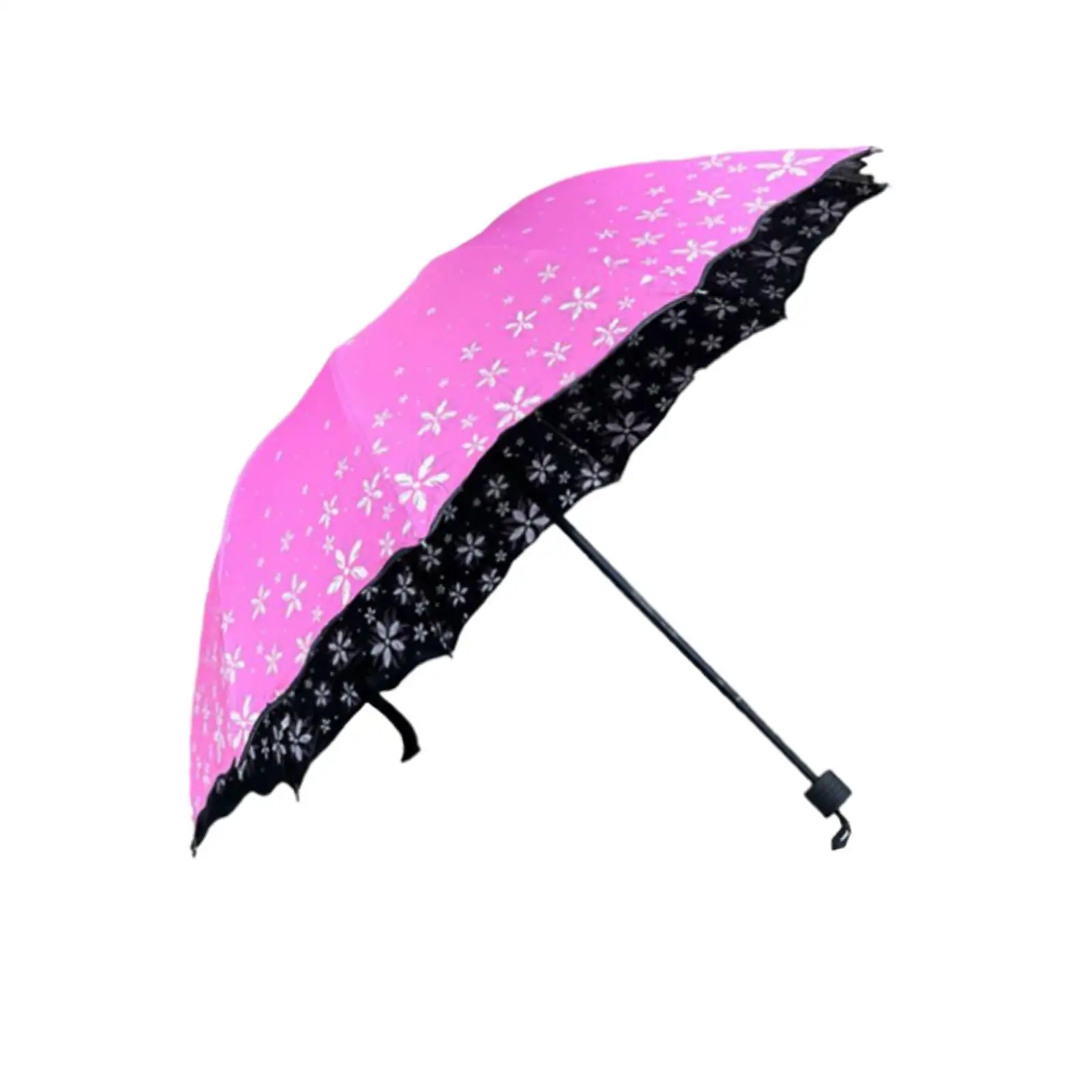 Folding Umbrella Waterproof Sun Protection 10 Ribs Umbrella Travel Umbrella for