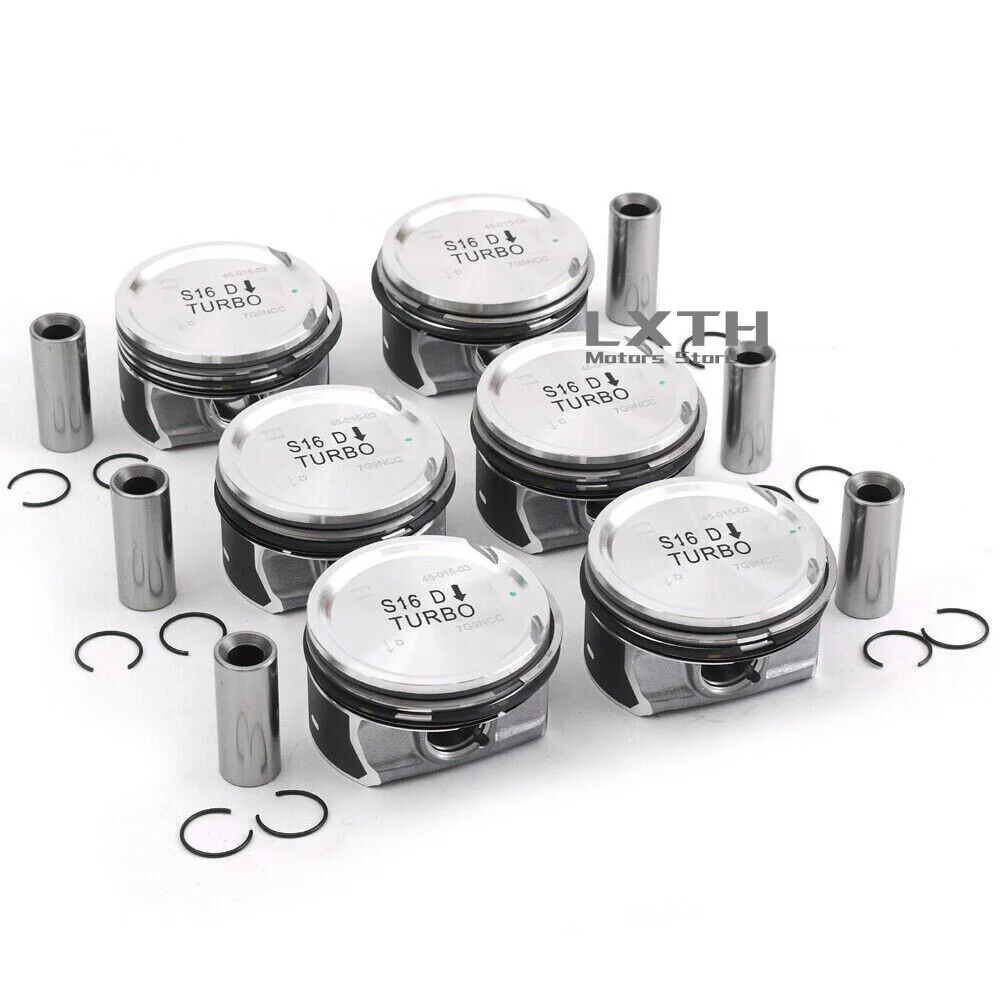 Engine Overhaul Pistons Bearings Kit A30750892 A30750893 A30750894 For Volvo S60 S80 V60 XC60 3.0 T6 B6304T