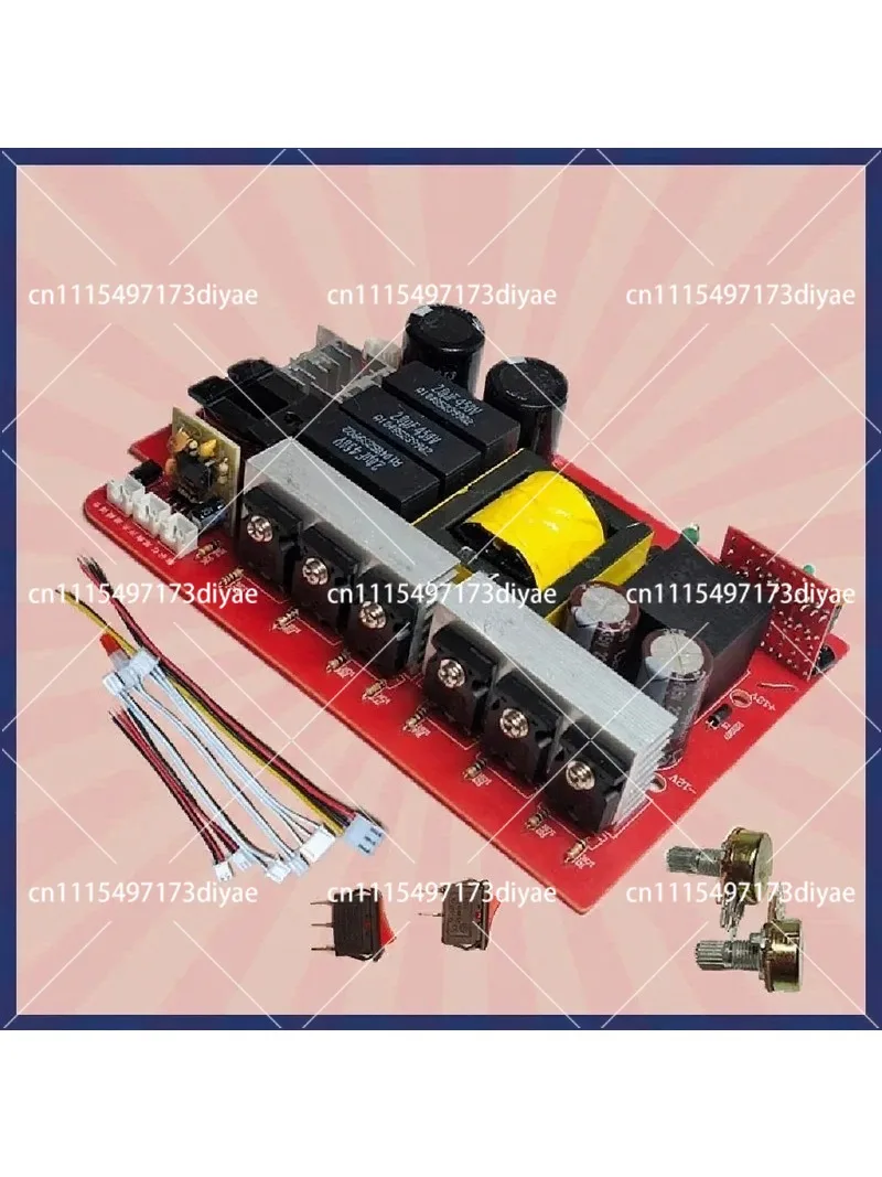 Inverter PCB Board DIY Kit with 6 High-Power Transistors and Double Silicon Diodes for Replacement Parts