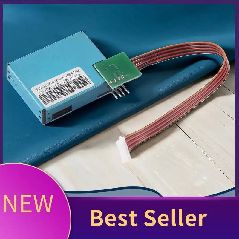 Sensor de poeira ABLU-PM2.5 PMS7003 / G7 Sensor digital PM2.5 de formato fino (placa de transferência incluída + cabo)