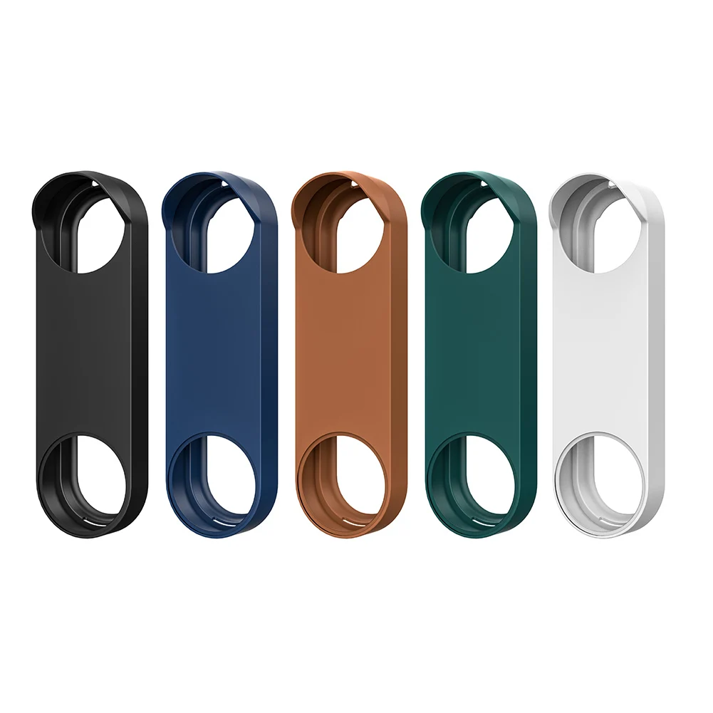 실리콘 보호 케이스 액세서리 방수 보호 커버 Google Nest Doorbell 유선 2세대용 눈 방지 햇빛 방지