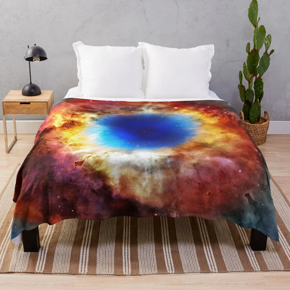 

Helix Nebula (HQ) Throw Blanket Summer Beddings christmas gifts Soft Blankets