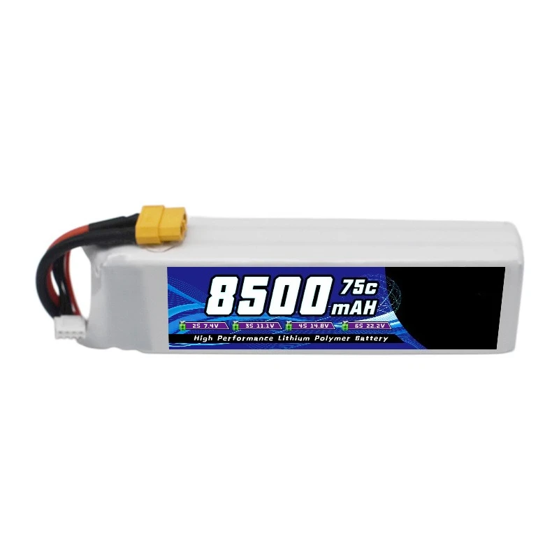 

8500mAh 3S 11.1V 75C High-Capacity Drone Battery for Remote Control Helicopter FPV Car Model Boat Model RC Lithium Battery