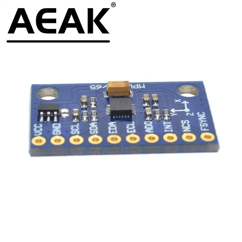 1 Pcs Spi/Iic GY-9250 Mpu 9250 MPU-9250 9-As Houding + Gyro + Accelerator + Magnetometer Sensor module MPU9250