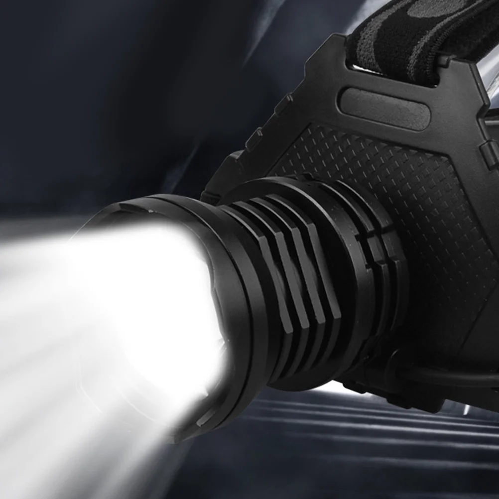 مصباح أمامي زوومابلي 90 ° قابل للتعديل قابل للسحب التركيز التخييم مصباح 5 طرق Led الشعلة USB قابلة للشحن ضوء السلامة في الهواء الطلق #3